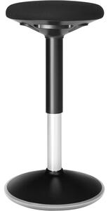 Ergonomikus irodai szék, többirányú dőlés, 360°-os forgás, magasságállítható 56-81 cm, fekete