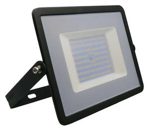 V-TAC E-széria LED reflektor 100W természetes fehér, fekete házzal - SKU 215965