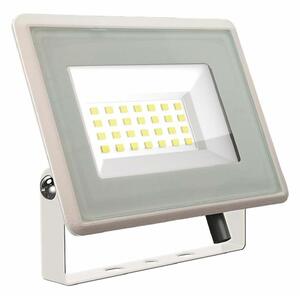 V-TAC F-széria LED reflektor 20W hideg fehér, fehér házzal - SKU 6742