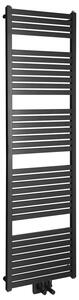 Aqualine Aqualine, TONDI fűtőelem 450x1690 mm, központi csatlakozás, fekete matt, DT446T
