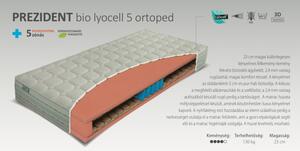 Prezident Bio Lyocell 5 Ortopéd bonell rugós matrac 90x200