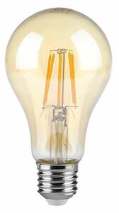 V-TAC 10W borostyán E27 filament A60 LED égő, 2200K, 95 Lm/W - SKU 217157