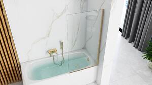 Fürdőkádparaván Rea Elegant Fix Arany 70 cm