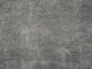Világosszürke hosszú szálú szőnyeg 200 x 200 cm EVREN