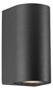 Nordlux modern kültéri fali lámpa canto fekete nor49721203 IP44