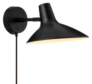 Nordlux modern skandináv fali lámpa darci fekete nor2320221003