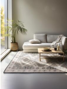 Szürke-krémszínű szőnyeg 160x235 cm Terrain – Hanse Home