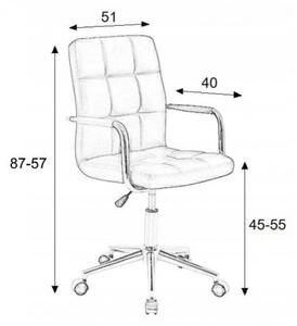 Irodai szék Gris - szürke