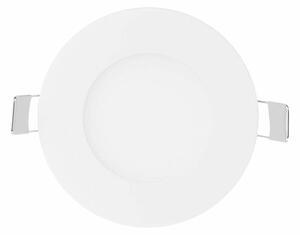 V-TAC süllyeszthető kerek fémházas LED panel 3W meleg fehér - SKU 216292