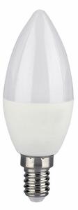 V-TAC E14 okos LED C37 gyertya égő 4.8W RGB+CCT - SKU 212754