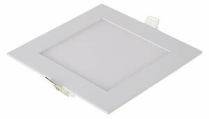 V-TAC süllyeszthető szögletes fémházas LED panel 12W hideg fehér - SKU 214868
