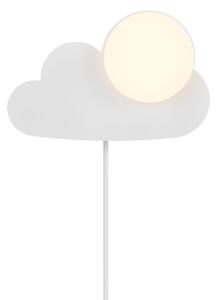 Nordlux gyermek fali lámpa skykucloud fehér nor2312971001