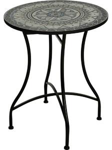 Bistro kültéri asztal dekor Mosaic sötét, 60 x magasság 71 cm