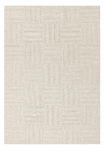 Elefántcsont színű kézi szövésű gyapjú szőnyeg 120x170 cm Zennith Grid – Asiatic Carpets