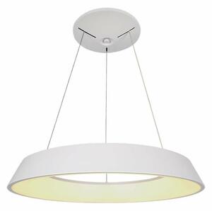 V-TAC dimmelhető 48W designer körcsillár, meleg fehér, fehér házzal, 100 Lm/W - SKU 6903