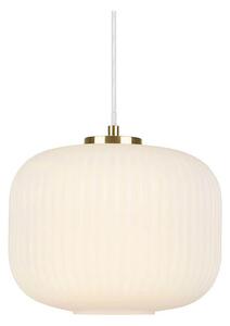 Markslöjd - Sober Függőlámpa Brushed Brass/White - Lampemesteren