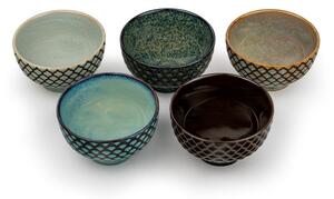 Porcelán csésze szett 5 db-os 200 ml Sara – Bredemeijer