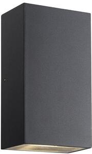 Nordlux modern kültéri fali lámpa rold kubi fekete nor84151003 IP44