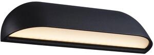 Nordlux modern kültéri fali lámpa front fehér fekete nor84081003 IP44