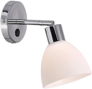 Nordlux modern fali lámpa ray fehér króm nor63191033