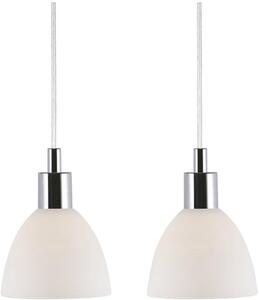 Nordlux modern függeszték ray fehér króm nor63233033