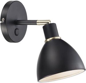 Nordlux modern fali lámpa ray fekete nor63191003