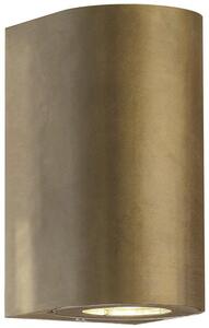 Nordlux modern kültéri fali lámpa canto sárgaréz nor49721035 IP44