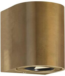 Nordlux modern kültéri fali lámpa canto sárgaréz nor49701035 IP44