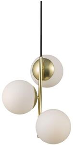 Nordlux modern függeszték lilly fehér sárgaréz nor48603035
