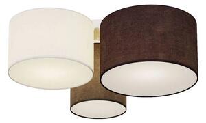 Lindby - Laurenz 3 Mennyezeti Lámpa Grey/White/Brown - Lampemesteren
