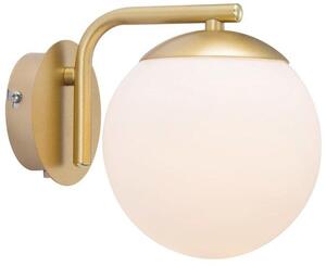 Nordlux modern fali lámpa grant fehér sárgaréz nor47091025