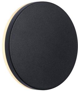 Nordlux modern kültéri fali lámpa artego round fehér fekete nor46941003 IP54