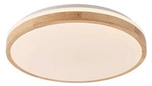 Lindby - Emiva Top Mennyezeti Lámpa Wood/White - Lampemesteren