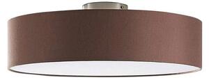 Lindby - Sebatin Mennyezeti Lámpa Ø50 Brown/White/Nickel - Lampemesteren