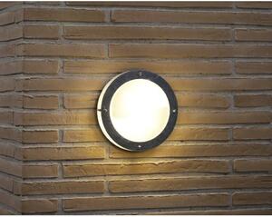 Nordlux modern kültéri fali lámpa malte szatén cink nor21861031 IP54