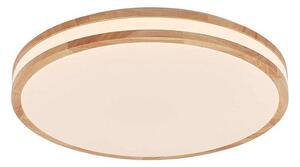 Lindby - Emiva Center Mennyezeti Lámpa Wood/White - Lampemesteren