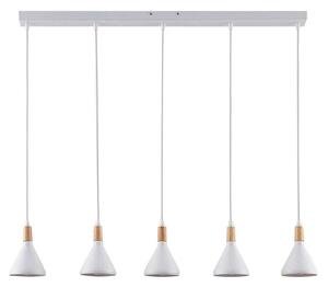 Lindby - Arina Függőlámpa White/Wood - Lampemesteren