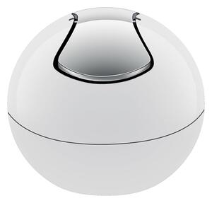 Fehér műanyag szemetes 1 l Bowl – Spirella