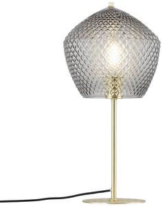 Nordlux glamour modern asztali lámpa orbiform füstös sárgaréz nor2010715047