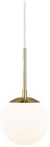 Nordlux glamour modern függeszték grant fehér sárgaréz nor2010553035
