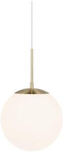Nordlux glamour modern függeszték grant fehér sárgaréz nor2010563035