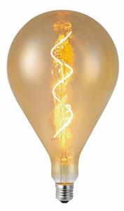 V-TAC 4W borostyán E27 A160 filament LED égő, meleg fehér - SKU 23166