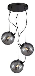 Italux modern függeszték perona matt fekete grafit itxpnd-92389-3a-bk