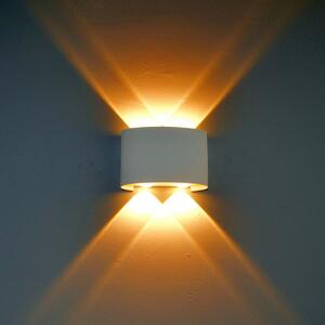 Italux Modern Kültéri LED lámpa Ortelo Fehér ITXOWL-6650-2-WH-3K