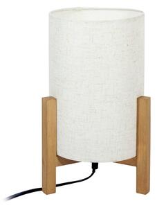Italux modern skandináv asztali lámpa ones fehér fa itxtb-85930-m-wh-wo