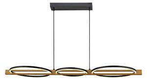 Italux Modern Függeszték Natano Fekete ITXPND-55362-40W-WO