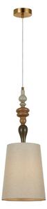 Italux klasszikus boho függeszték moren antik bronz lazac színű itxpnd-84678c-ab