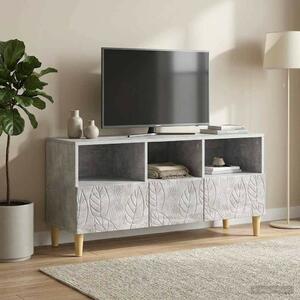 VidaXL TV szekrény 102 x 34,5 x 50 cm Betonszürke Szerelt Fa