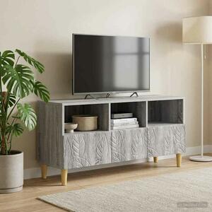 VidaXL TV szekrény 102 x 34,5 x 50 cm Szürke Sonoma Szerelt Fa