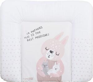 FreeON pelenkázó lap puha 85x72 cm - Love bunny